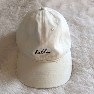 “Hello” Baseball Cap